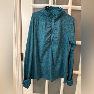 Kirkland Signature 1/2 zip long sleeve mock pullover. Size: XL